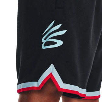 UA Curry Fleece 9'' Shorts ''Black''