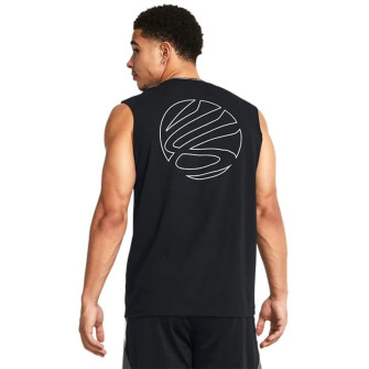 UA Curry Logo Tank Top ''Black''