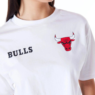 New Era NBA Chicago Bulls Team Logo Women's Crop T-Shirt 