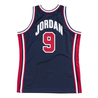 M&N Team USA 1992 Michael Jordan Authentic Jersey ''Navy''