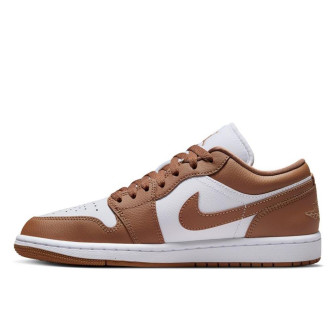 Air Jordan 1 Low Women's Shoes ''Archaeo Brown White''