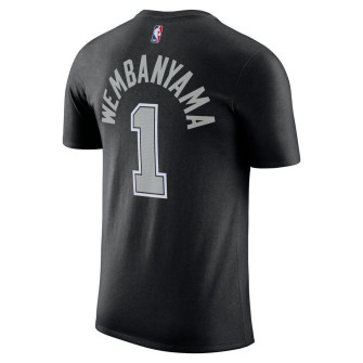 Air Jordan NBA San Antonio Spurs Victor Wembanyama Statement Edition T-Shirt ''Black'' 