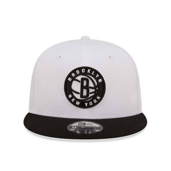 New Era NBA Brooklyn Nets Crown Team 9FIFTY Snapback Cap ''White''