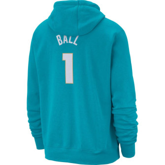 Air Jordan N&N City Edition Charlotte Hornets Lamelo Ball Hoodie ''Teal''