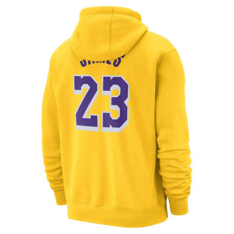 Nike NBA Club Los Angeles Lakers LeBron James Hoodie ''Amarillo''