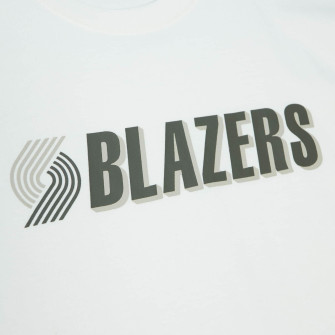 M&N NBA Portland Trail Blazers Cream T-Shirt ''Off White''