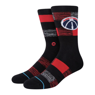 Stance x NBA Washington Wizards Cryptic Crew Socks ''Black''