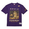 M&N NBA LA Lakers Heavyweight Premium Player T-Shirt ''Magic Johnson''