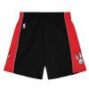 M&N NBA Toronto Raptors 2012-13 Swingman Shorts "Black/Red"