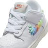 Nike Dunk Low SE Kids Shoes "Rainbow Swoosh" (TD)