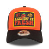 New Era Keepin It Fresh Patch Trucker Cap "Orange"